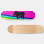 Rainbow Unicorn Skateboard (Horizontal)