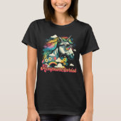 Rainbow Unicorn T-Shirt (Vorderseite)
