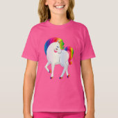 Rainbow Unicorn T - Shirt (Vorderseite)