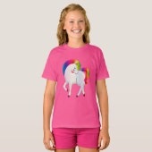 Rainbow Unicorn T - Shirt (Vorne ganz)
