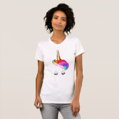 Rainbow Unicorn T - Shirt (Vorne ganz)