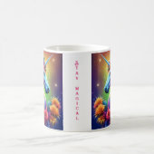 Rainbow Unicorn-Tasse Kaffeetasse (Mittel)