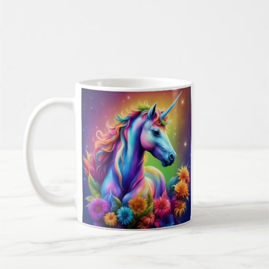 Rainbow Unicorn-Tasse Kaffeetasse (Links)