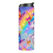 Rainbow Unicorn Thermosbecher (Nach links gedreht)