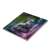 Rainbow Unicorn Tile Fliese (Seite)