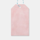 Rainbow Unicorn Vielen Dank Geschenkanhänger (Rückseite)