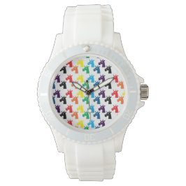 Rainbow Unicorn Watch Armbanduhr