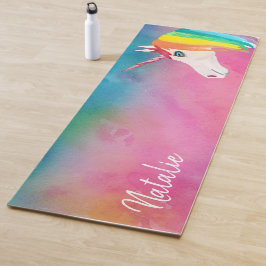 Rainbow Unicorn Yoga Yogamatte