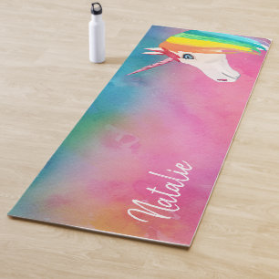 Rainbow Unicorn Yoga Yogamatte