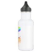 Rainbow Unicorns Edelstahlflasche (Rechts)