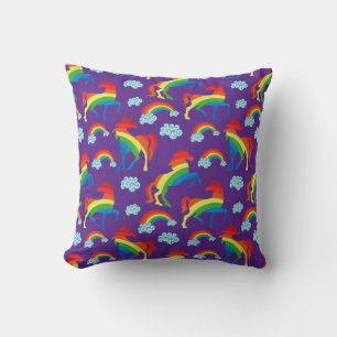 Rainbow Unicorns Kissen