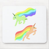 Rainbow Unicorns Mousepad (Vorne)