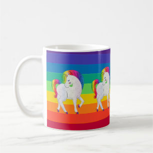 Rainbow Unicorns Parade Tasse