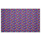 Rainbow Unicorns Stoff (Fat Quarter (45,7 x 55,9 cm))
