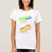 Rainbow Unicorns T-Shirt (Vorderseite)