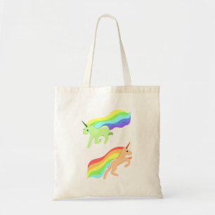 Rainbow Unicorns Tragetasche