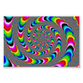 Rainbow Universe - Fraktal Art Fotodruck (Vorne)