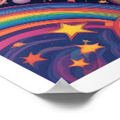 Rainbow Universe Poster (Ecke)