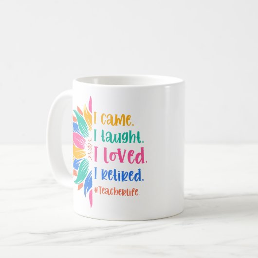 Rainbow untergräbt nie eine Lehre aus der öffentli Kaffeetasse (Vorderseite Links)