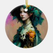 Rainbow Urchin 2 Fantasy Sci-Fi Keramik Ornament (Vorne)