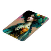 Rainbow Urchin 2 Fantasy Sci-Fi Magnet (Linke Seite)