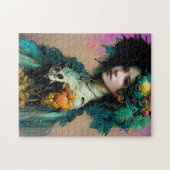 Rainbow Urchin 2 Fantasy Sci-Fi Puzzle (Horizontal)