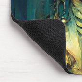 Rainbow Urchin Fantasy Sci-Fi Mousepad (Ecke)