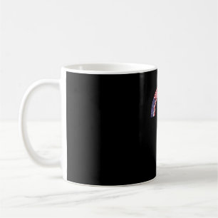 Rainbow USA Flag Gay Flag LGBT LGBTQ American Prid Kaffeetasse