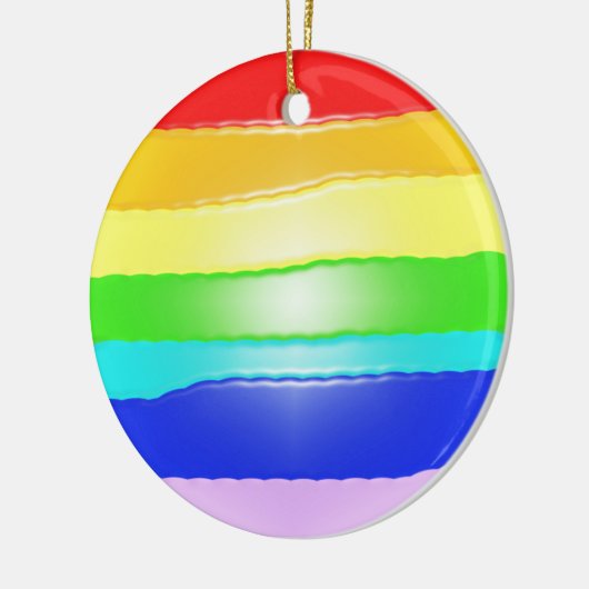 Rainbow v2 keramikornament (Links)
