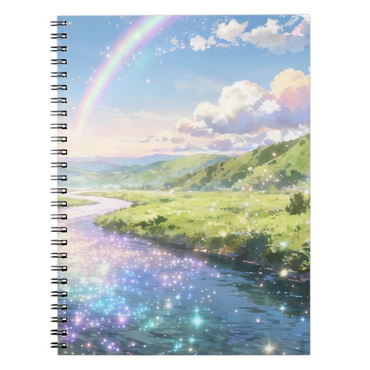 Rainbow Valley Notizbuch Notizblock (Vorderseite)
