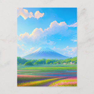 Rainbow Valley und Snowy Mountain Postkarte