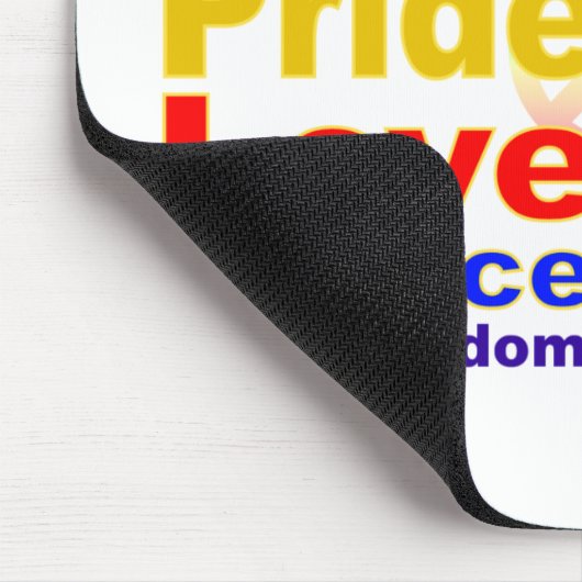 Rainbow Values Mousepad (Ecke)
