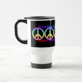 Rainbow Values-Tasse Reisebecher (Links)