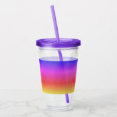 Rainbow Vapor Acryltrinkbecher (Links)