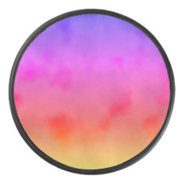 Rainbow Vapor Eishockey Puck