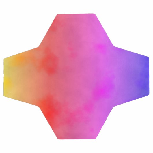 Rainbow Vapor Fußball (Flach)