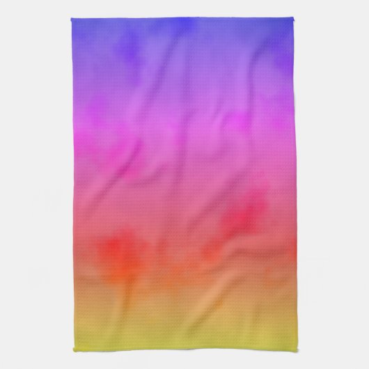 Rainbow Vapor Geschirrtuch (Vertikal)