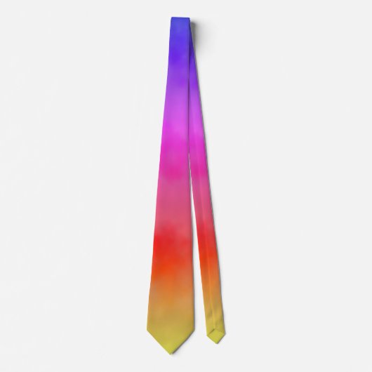 Rainbow Vapor Krawatte (Vorderseite)