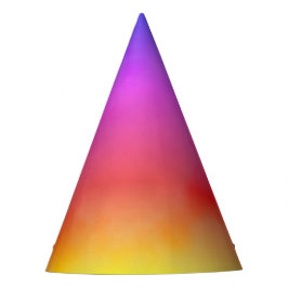 Rainbow Vapor Partyhütchen