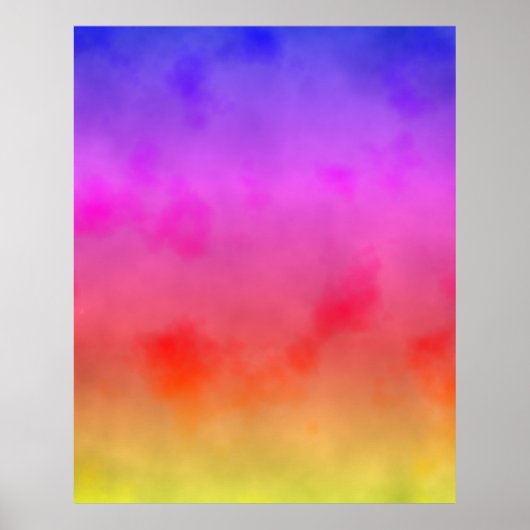 Rainbow Vapor Poster (Vorne)