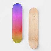 Rainbow Vapor Skateboard (Vorderseite)