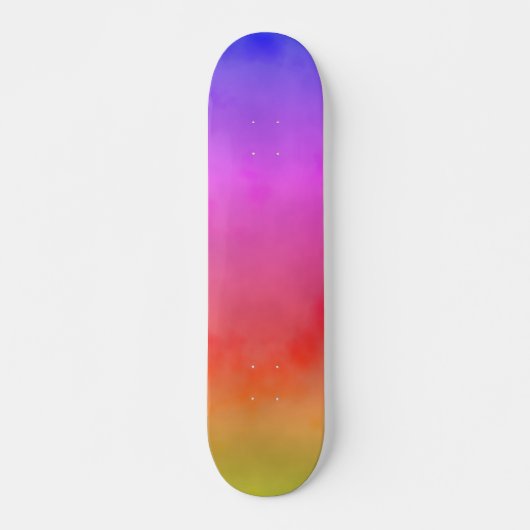 Rainbow Vapor Skateboard (Vorne)