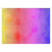 Rainbow Vapor Tischdecke (Vorderseite (Horizontal))
