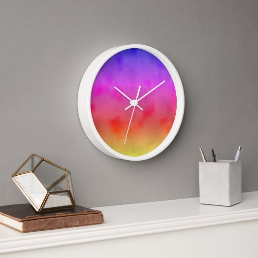 Rainbow Vapor Uhr (Büro)