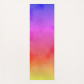 Rainbow Vapor Yogamatte (Vorderseite)