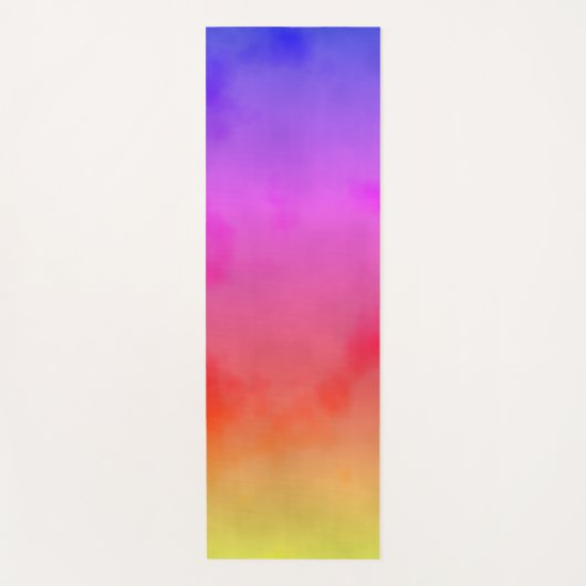 Rainbow Vapor Yogamatte (Vorderseite)