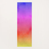 Rainbow Vapor Yogamatte (Rückseite)