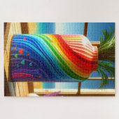 Rainbow Vase Puzzle (Horizontal)