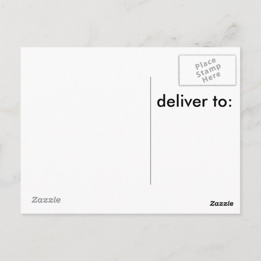 Rainbow Vathers Day Postkarte (Rückseite)