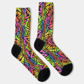 Rainbow Vector Spectrum Socken (Rechts)
